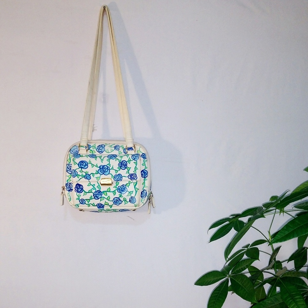 Hand painted vintage Rosetti Bag
